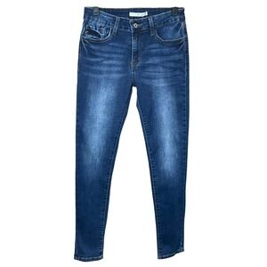 KanCan Blue Skinny Jeans Dark Wash KC11214D Womens 27